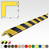Stootband Hoekbescherming type H+ Geel/Zwart L=1m